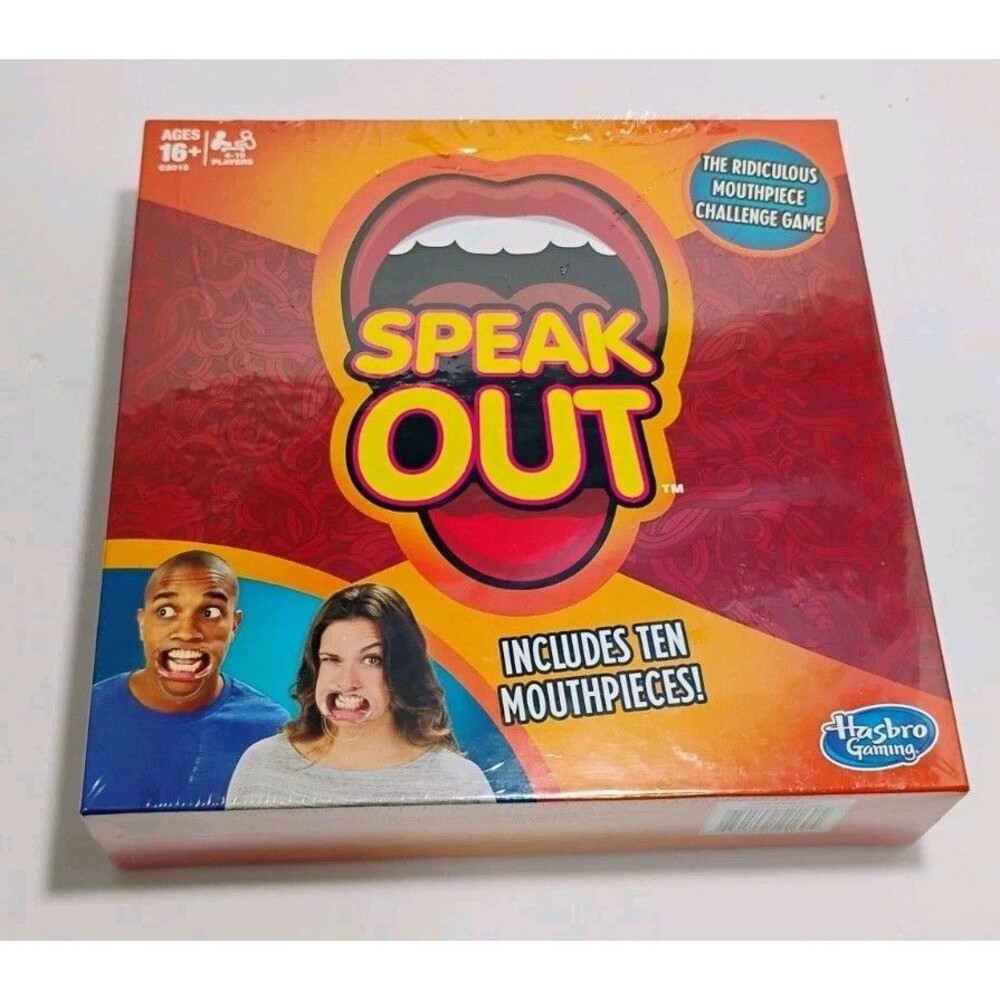 Speak Out Board Game NEW Sealed Box Age 16-Adult